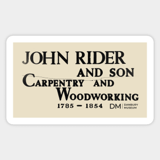 John Rider Carpentry Sticker